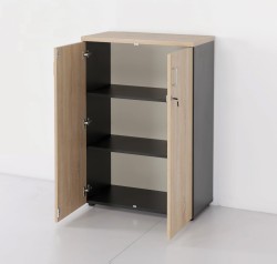 Regał eOP-10 drzwi otwarte