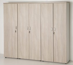 Przykład zastosowania regału eOP-04 L w zestawie z innymi regałami