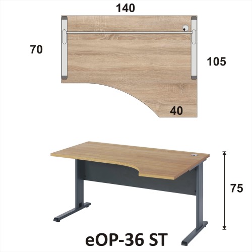 Biurko eOP-36 ST