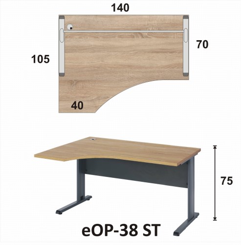 Biurko eOP-38 ST