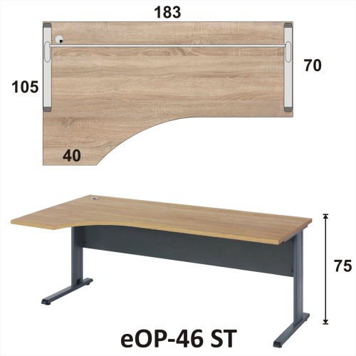 Biurko eOP-46 ST
