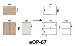 Wymiary kontener eOP-67