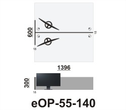 Wymiary przegrody eOP-55-140