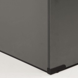 Korpus lady na stópkach zabezpieczających narożniki oraz z listwą przeciw wilgoci