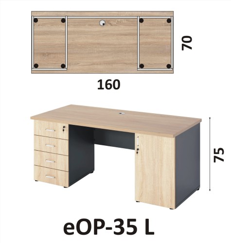 Biurko eOP-35 L