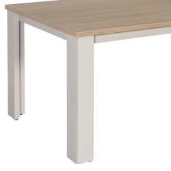 Stół eOP-83 MB na nogach z płyty meblowej 36 mm