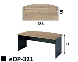 Biurka profilowane eOP-321