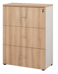 Regał na akta - widok w pozycji zamkniętej