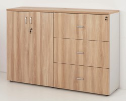 Zestawienie regału eOP-92 z regałem eOP-10