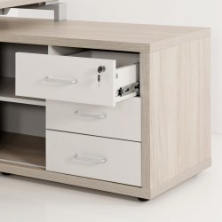 Szuflady na prowadnicach z pełnym wysuwem z cichym domykiem