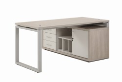 Biurko eQM-01 L rozstaw 160 cm