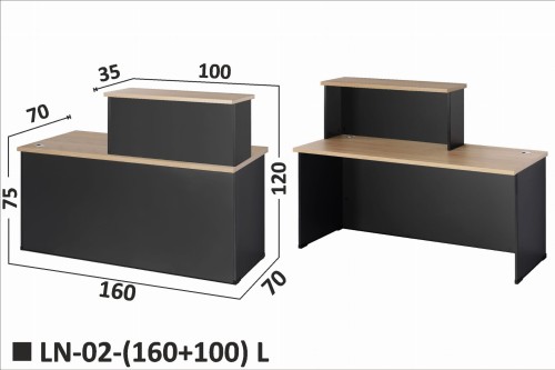 Lada z nadstawką LN-02-160+100 L