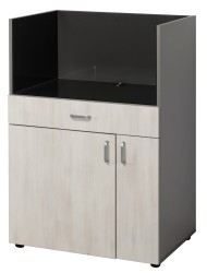 Regał / Szafka eOP-96 L widok w pozycji zamkniętej