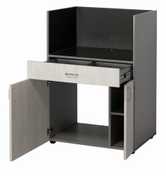 Regał eOP-96 L widok w pozycji otwartej