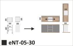Wymiary modułu eNT-05-30