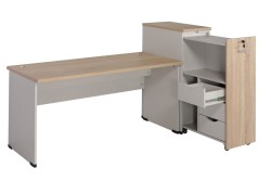 Zestaw mebli Z-96 P z otwartą szafką boczną