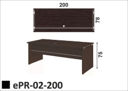 Biurko gabinetowe ePR-02-200