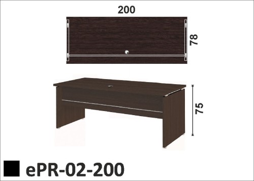 Biurko gabinetowe ePR-02-200