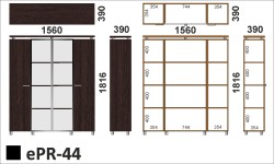 Wymiary regału ePR-44
