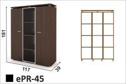 Regał witryna ePR-45