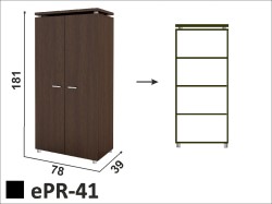 Regał aktowy zamknięty ePR-41