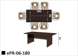 Stół gabinetowy ePR-06-180