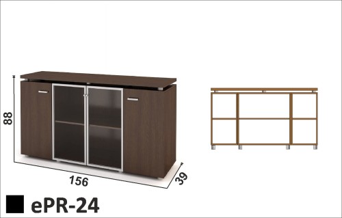 Regał witryna ePR-24