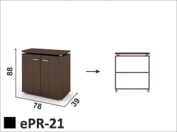 Regał aktowy zamknięty ePR-21