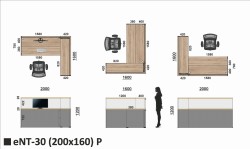 Wymiary lady eNT-30 (200x160) P