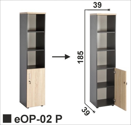 Regał eOP-02 P