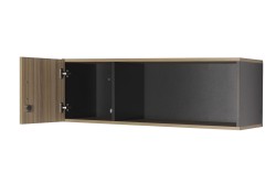 Półka wisząca eOP-120 L - drzwi otwarte