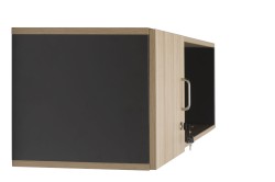 Półka wisząca eOP-120 L - widok z boku