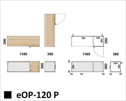 Wymiary eOP-120 P