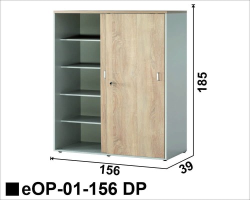 Regał drzwi przesuwne eOP-01-156 DP