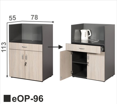 Regał szafka na ekspres eOP-96