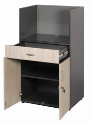 Regał eOP-96-60 w pozycji otwartej