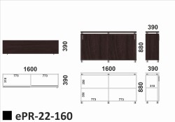 Wymiary regału ePR-22-160