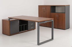 Zestaw mebli Z-207 P  biurko z szafką po prawej stronie