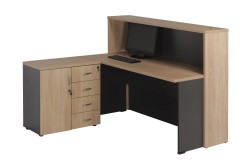 Przykład zastosowanie lady LN-20-166 + szafka boczna eOP-64 L