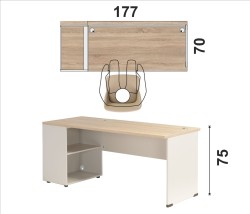 Biurko eOP-150L-177