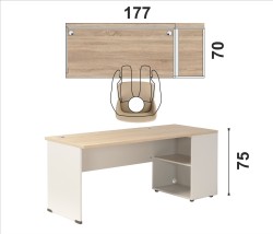 Biurko eOP-150 P-177