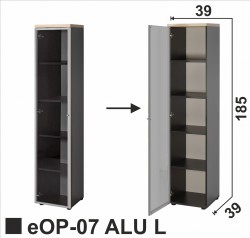 Regał eOP-07 ALU L