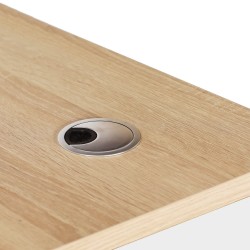 Blat z przelotkami na kable