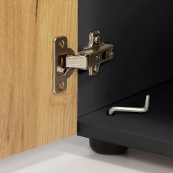 Szafka biurka oraz szafka boczna z regulacją poziomu