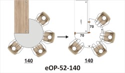 Wymiary dostawki eOP-52-140