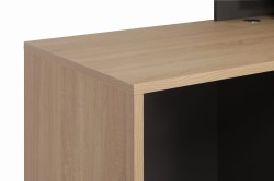 DĄB SONOMA - przykład blatu i boku w jednym kolorze