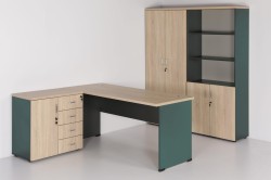 PRZYKŁAD KOLORU 07+?? | DĄB SONOMA + BUTELKOWA ZIELEŃ (NOWOŚĆ)