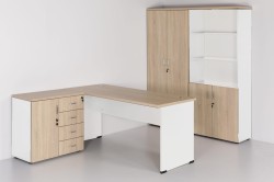 PRZYKŁAD KOLORU 07+45 | DĄB SONOMA + BIAŁY