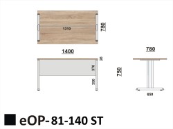 Wymiary eOP-81-140 ST