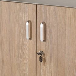 Przykład frontu meble w kolorze 12 DĄB URBAN KAWOWY